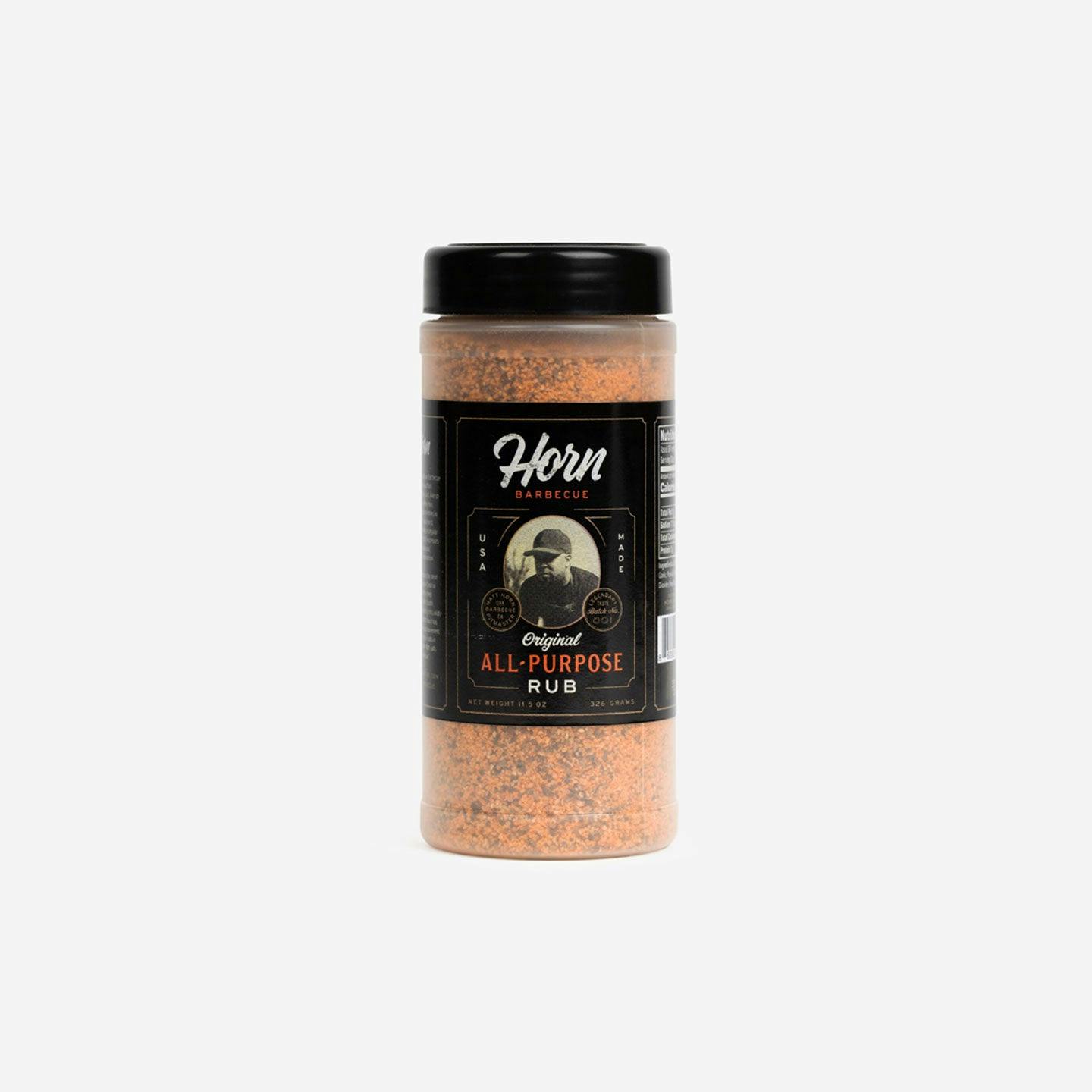 Elevate your brisket, ribs, chicken, and even vegetables with Matt Horn’s signature All-Purpose Barbecue Rub.
